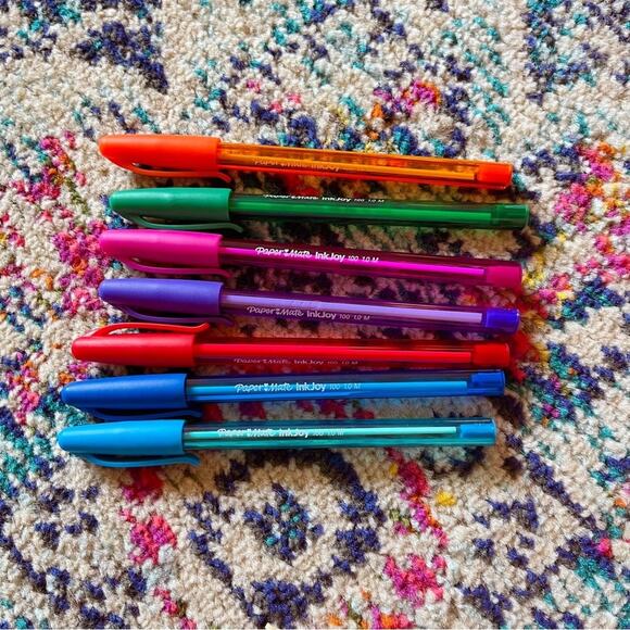 Paper Mate InkJoy 1.0m Colored Gel Pens Set 🌈 - Picture 1 of 2